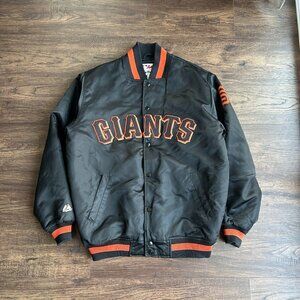 Majestic MLB San Francisco Giant Vintage Bomber Jacket - M